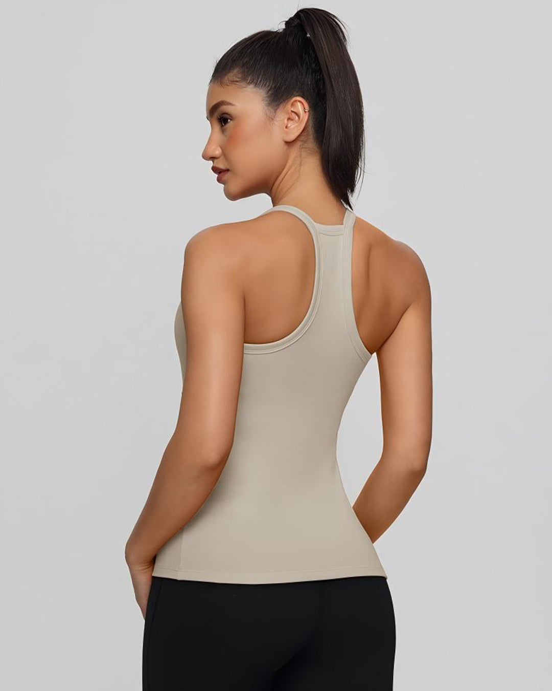 Racerback Halter Tank Top