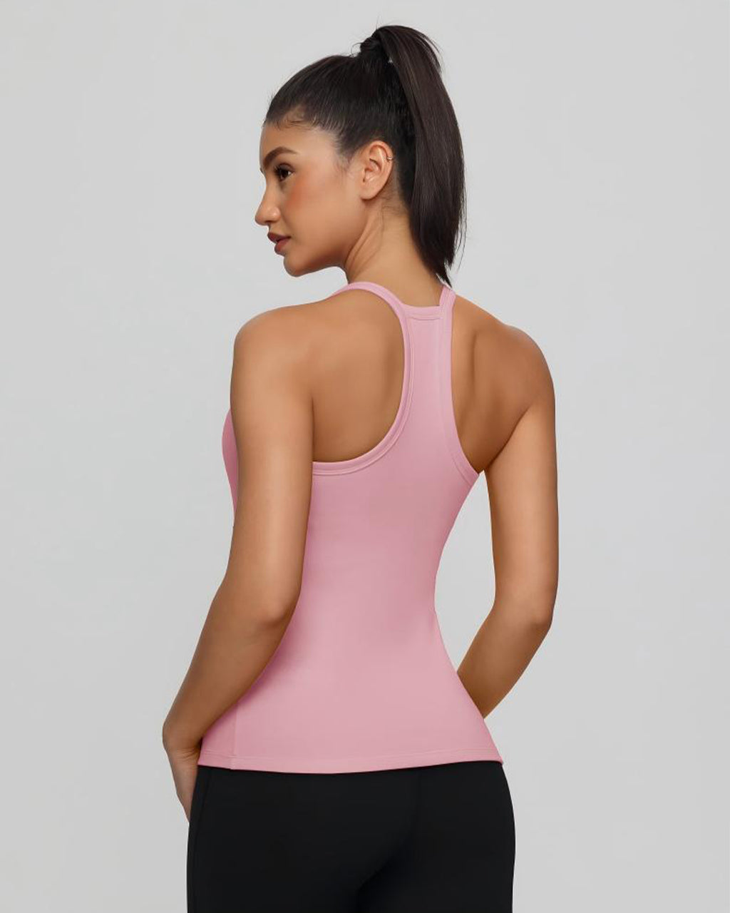 Racerback Halter Tank Top