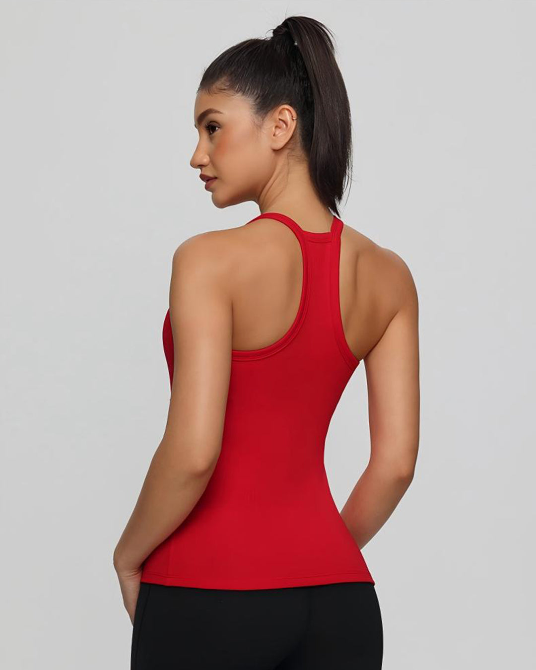 Racerback Halter Tank Top